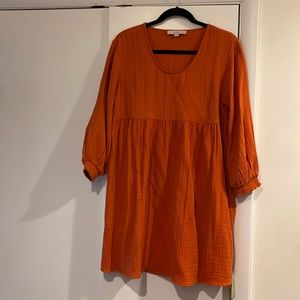 Loft petite cotton dress